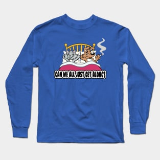 CAN WE ALL JUST GET ALONG Long Sleeve T-Shirt